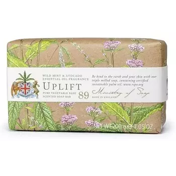 Мыло в упаковке Ministry of Soap Natural Wellbeing Uplift 200 г The Somerset Toiletry Company