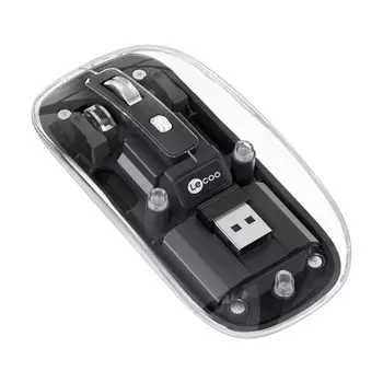 Мышь беспроводная Lenovo Lecoo WS215, Dual Mode, черный
