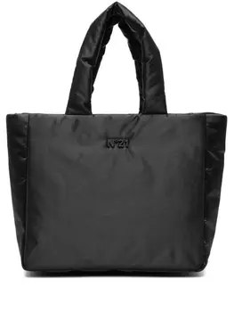 N21 сумка-тоут Puffy, черный