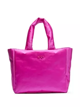 N21 сумка-тоут Puffy, розовый