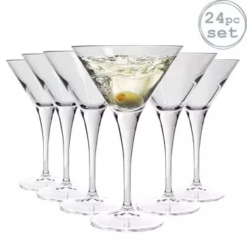 Набор бокалов для коктейлей Bormioli Rocco Ypsilon Martini, 245 мл, 24 шт