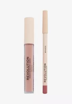Набор для макияжа Revolution Lip Contour Kit Makeup Revolution, цвет brunch