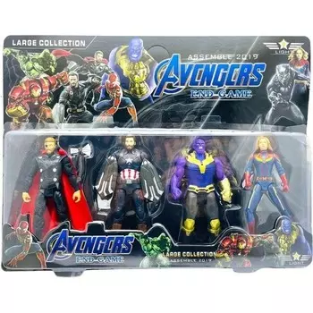 Набор фигурок Avengers, 4 штуки
