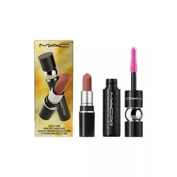 Набор из 2 предметов Gold Tier Mini Lip and Lash Duo Mac