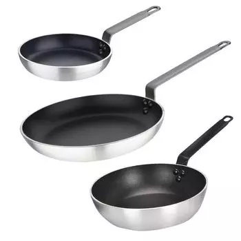 Набор из 3 предметов Vogue Cook Like A Pro — антипригарное покрытие — набор сковородок