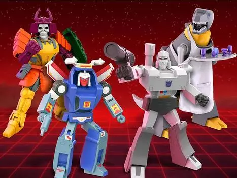 Набор из 4 фигурок Transformers ULTIMATES! Wave 2 SUPER7