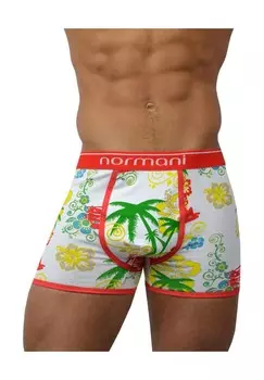 Набор из 6 боксеров в стиле ретро из хлопка normani, цвет Hawaiian