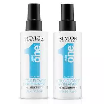 Набор из двух процедур, 2x150мл Revlon Uniq One Lotus 10in1