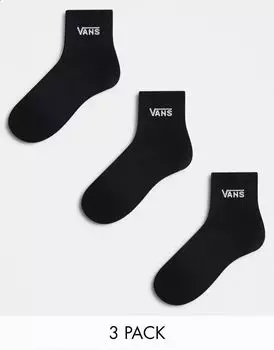 Набор из трех коротких носков с круглым вырезом Vans Classic