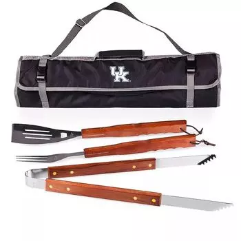 Набор из трех предметов для барбекю и гриля Picnic Time Kentucky Wildcats