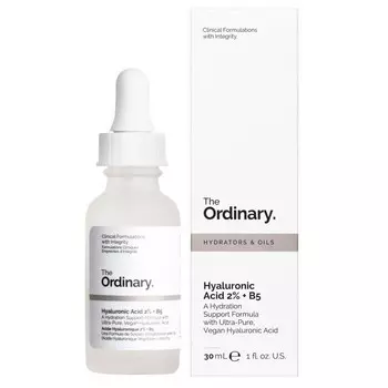 Набор косметики cido hialurnico (HA) 2% + vitamina B5 The Ordinary, 30 ml