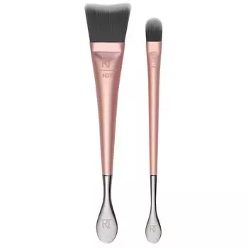 Набор косметики Kit Duo Pincel + Esptula Rostro Real Techniques, 2 unidades