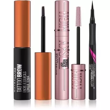 Набор косметики Maybelline Medium Brown (для глаз и бровей) Maybelline New York