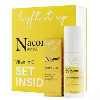 Набор косметики Next Level Set Vitamina C Nacomi, Set 2 productos