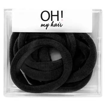 Набор косметики Oh My Hair Set de 10 Gomas Basicas Color You Are The Princess, Negro