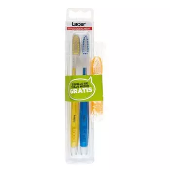 Набор косметики Pack Cepillo Dental + cepillo de viaje Lacer, Suave
