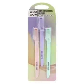 Набор косметики Set de 3 Perfiladores de Cejas Woo Oow, Multicolor