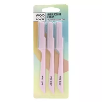 Набор косметики Set de 3 Perfiladores de Cejas Woo Oow, Rosa