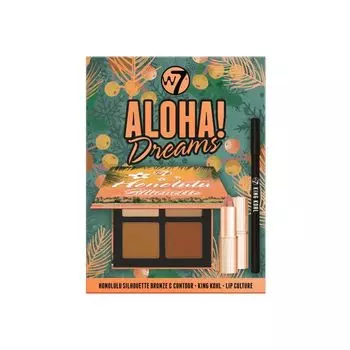 Набор косметики Set de Regalo Navidad Aloha Dreams W7, Set 3 productos