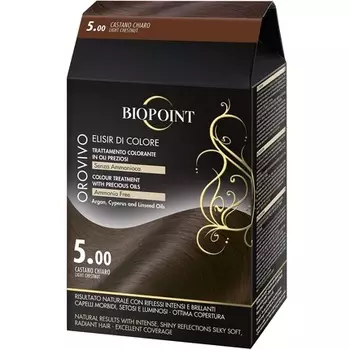 Набор красок для волос Orovivo 5 Color Elixir Светло-коричневый в масле без аммиака 140 мл, Biopoint