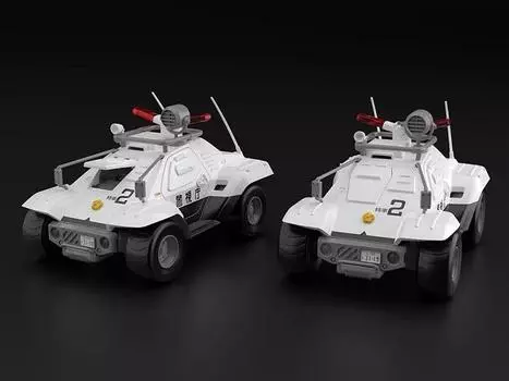 Набор Mobile Police Patlabor Type 98 Command Vehicle Set of 2 1/43 Scale Model Kits Aoshima