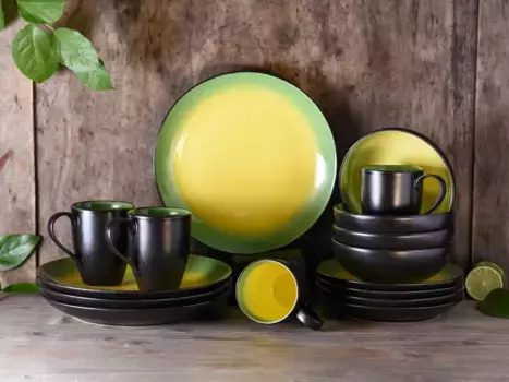 Набор посуды CreaTable, зеленый