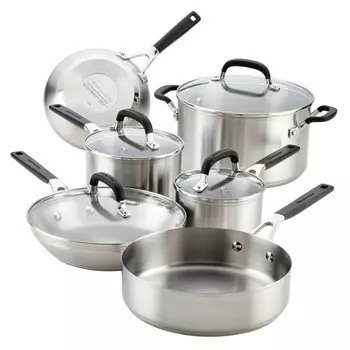 Набор посуды KitchenAid, 10 предметов