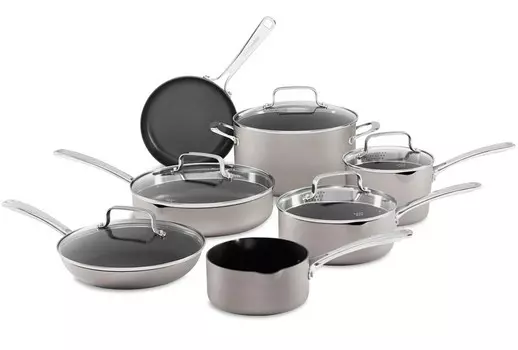 Набор посуды с антипригарным покрытием Pour & Strain KitchenAid, 12 предметов