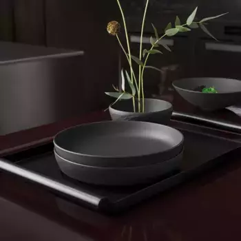 Набор посуды Villeroy & Boch, черный
