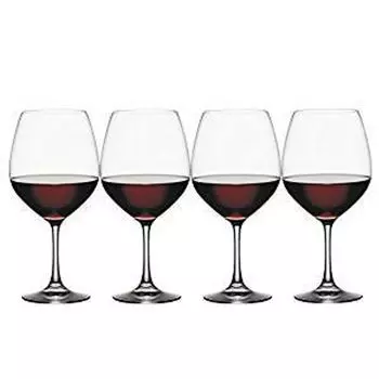 Набор Spiegelau, 2 x 4 бокала/штук, бордовый бокал 451/00 Vino Grande 4510270 и подарок + пожертвование