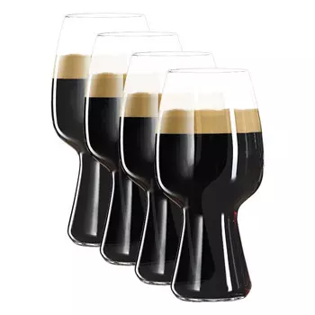 Набор стаканов для крафтового пива Stout 4 шт 0,6 л Spiegelau, прозрачный