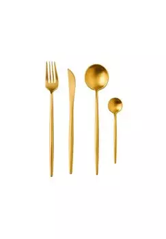 Набор столовых приборов STILETTO, gold