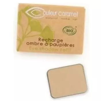 Набор теней для век Bio & Vegan 008 Matte Yellow Beige, Couleur Caramel