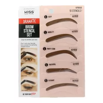 Набор трафаретов для бровей Dragmatic Look Kit Red Kiss