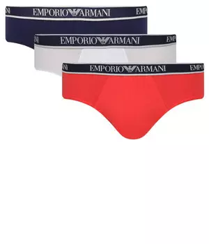 Набор трусов Emporio Armani с логотипом, 3 пары