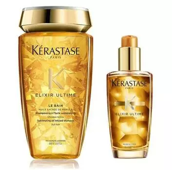 Набор уходовой косметики, 2 шт. Krastase, Elixir Ultime, Kerastase