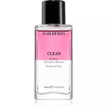 NAILBERRY Clean двухфазная жидкость для снятия цвета ногтей - 100 мл