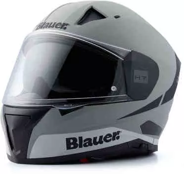 Нака NF01A Шлем Blauer, серый мэтт