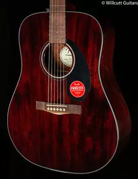 Накладка на гриф Fender CD-60S Dreadnought All Mahogany Walnut — WC21112178-4.62 lbs