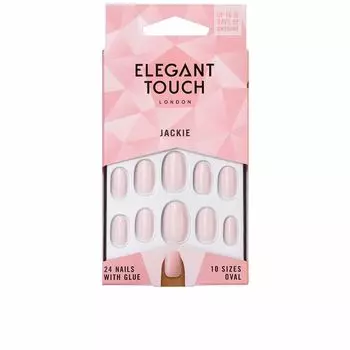 Накладные ногти Polished colour 24 nails with glue oval Elegant touch, 24 единицы, jackie