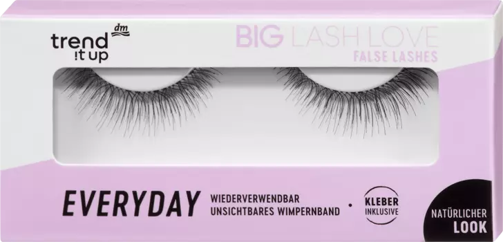 Накладные ресницы Big Lash Love False Everyday (1 пара) 1,4 г trend !t up