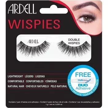 Накладные ресницы Double Wispies с клеем DUO Ardell