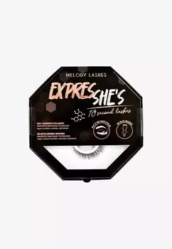 Накладные ресницы #Expressed Melody Lashes, черный