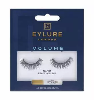 Накладные ресницы Eylure, Volume Lashes с эффектом загущения клея №1. 101
