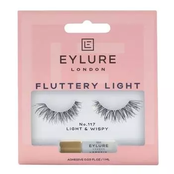 Накладные ресницы Fluttery Light 117 Pestaas Postizas Eylure, Negro