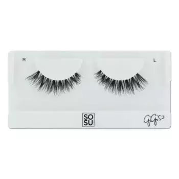 Накладные ресницы premium lashes pestaas postizas gigi Sosu, цвет negro