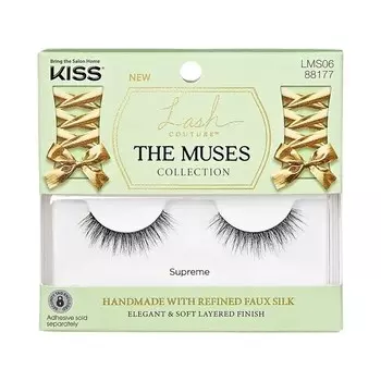 Накладные ресницы Supreme The Muses Collection Kiss, 1 пара