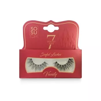 Накладные ресницы Vanity (Грешные ресницы) Sosu Cosmetics