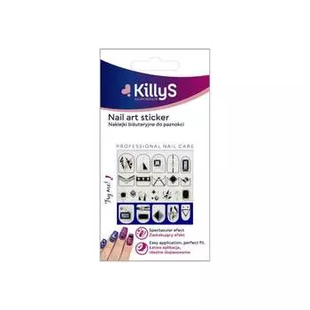 Наклейки для ногтей, 1 шт. Killys