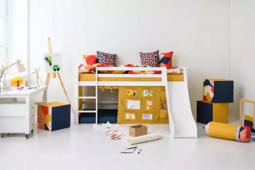 Наматрасник Hoppekids, желтый